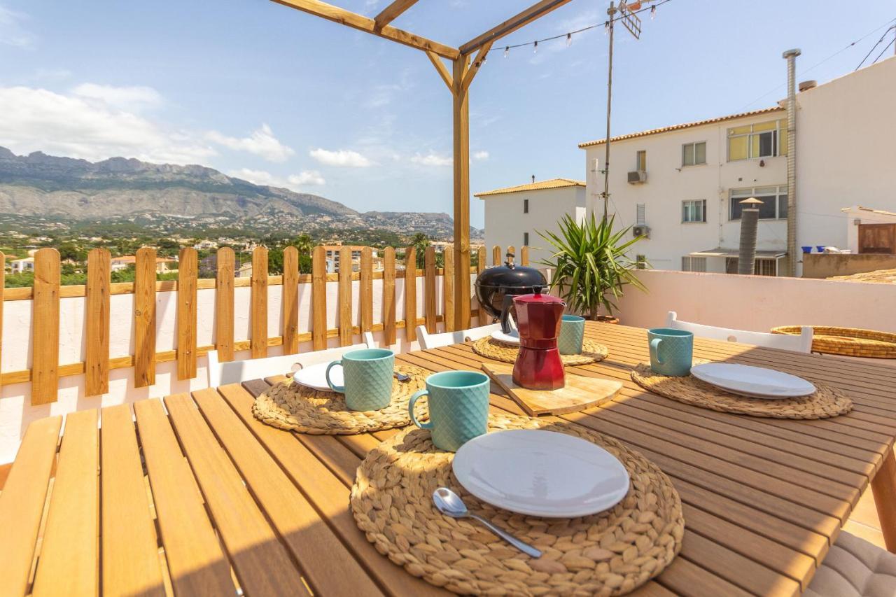 Wonderful Views Terrace 3Br Cottage - Bbq - Ac Altea Buitenkant foto